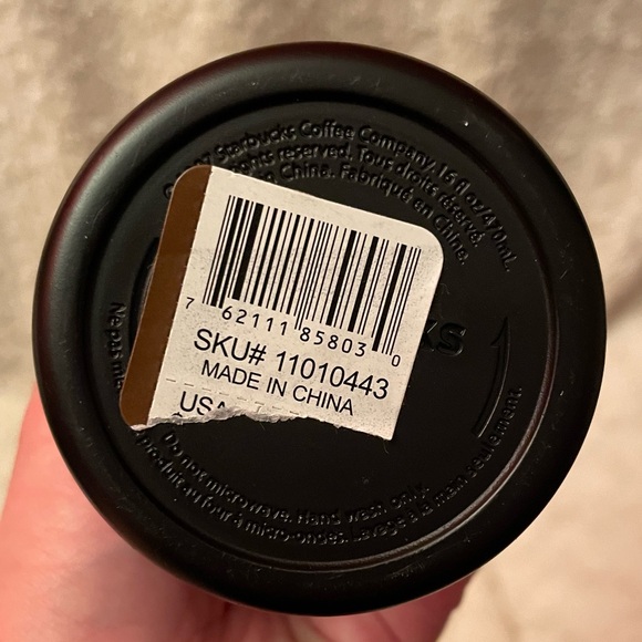 Starbucks NWT Collage It Customizable Travel Mug Commuter Cup 16oz 2011 - Picture 7 of 7